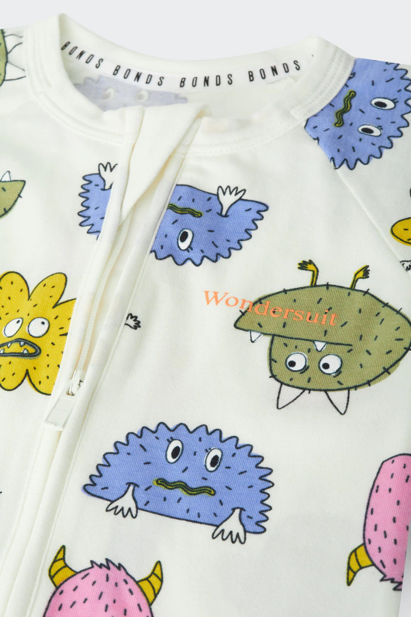bright coloured babygrows